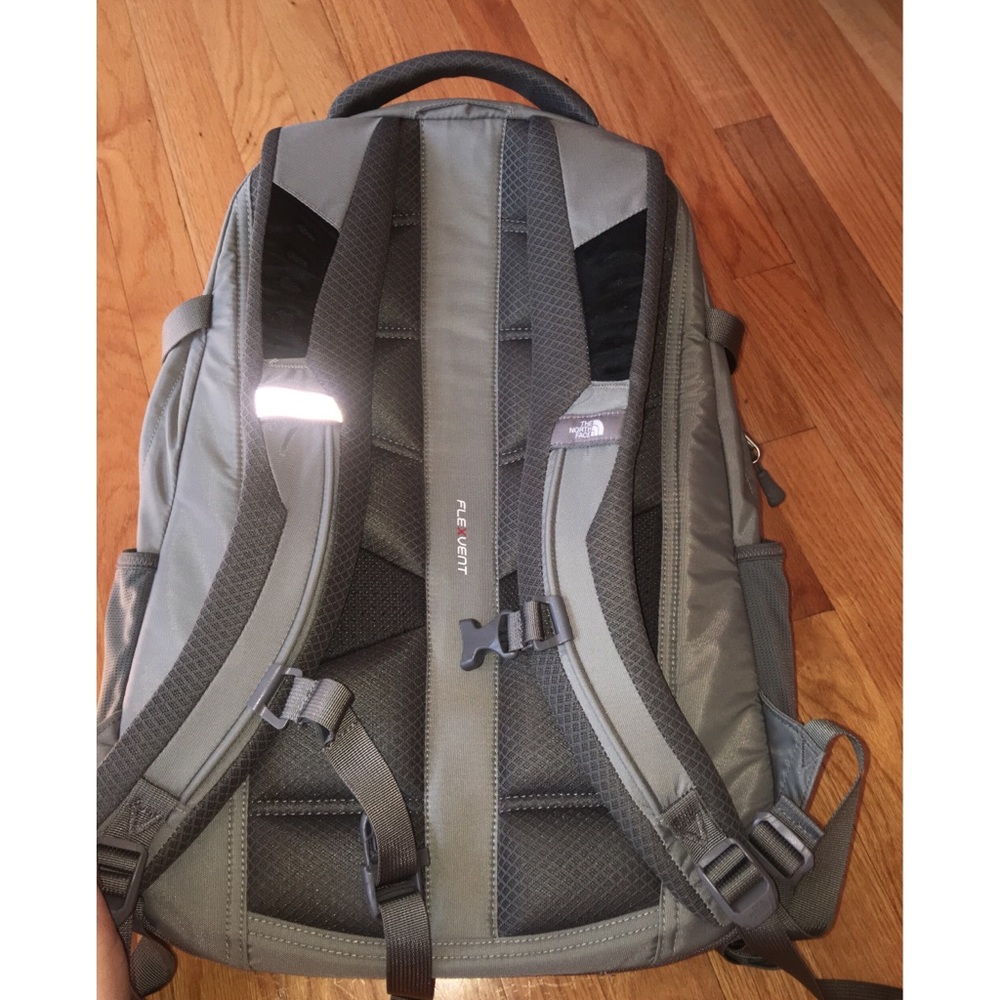 Grey north face backpack